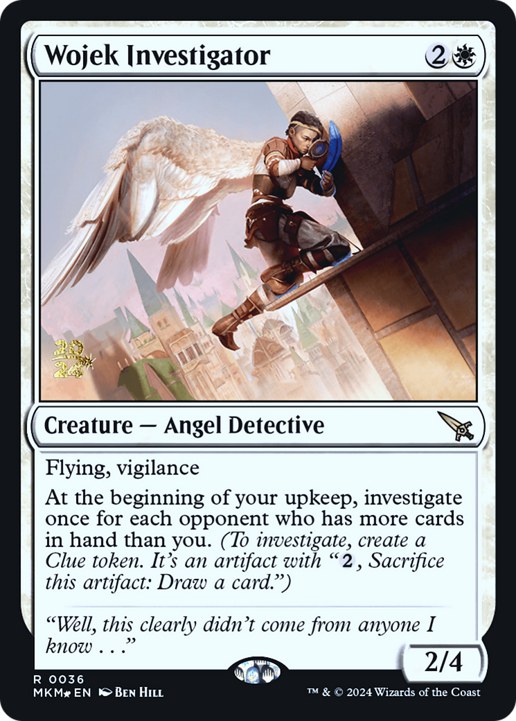 Wojek Investigator [Murders at Karlov Manor Prerelease Promos] | Anubis Games and Hobby