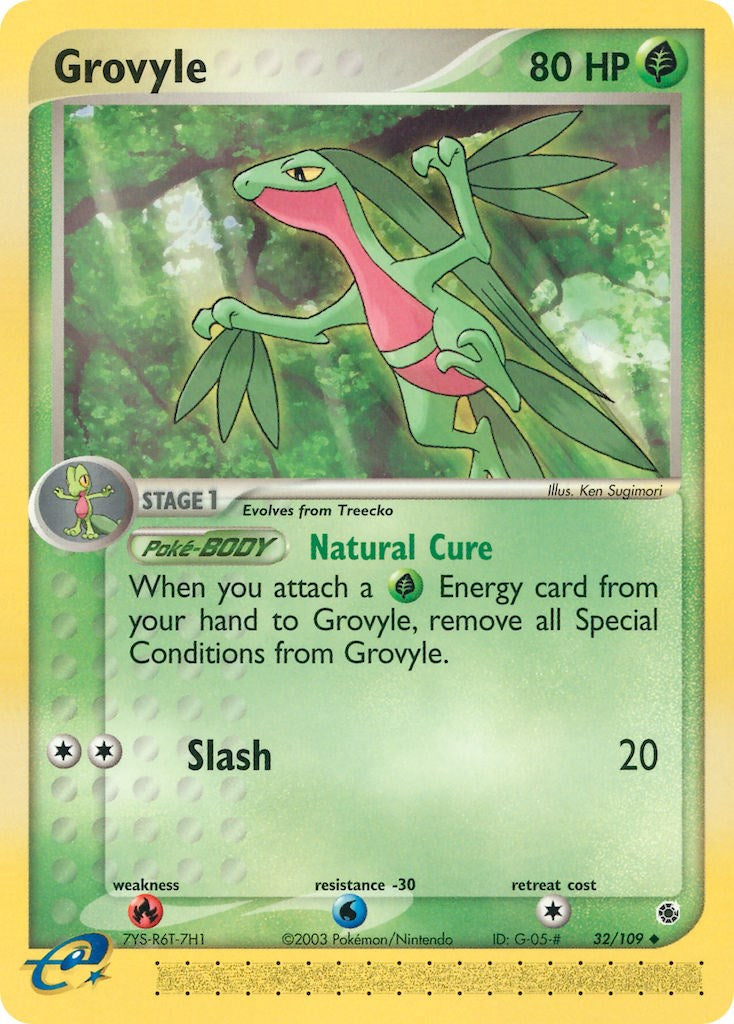 Grovyle (32/109) [EX: Ruby & Sapphire] | Anubis Games and Hobby