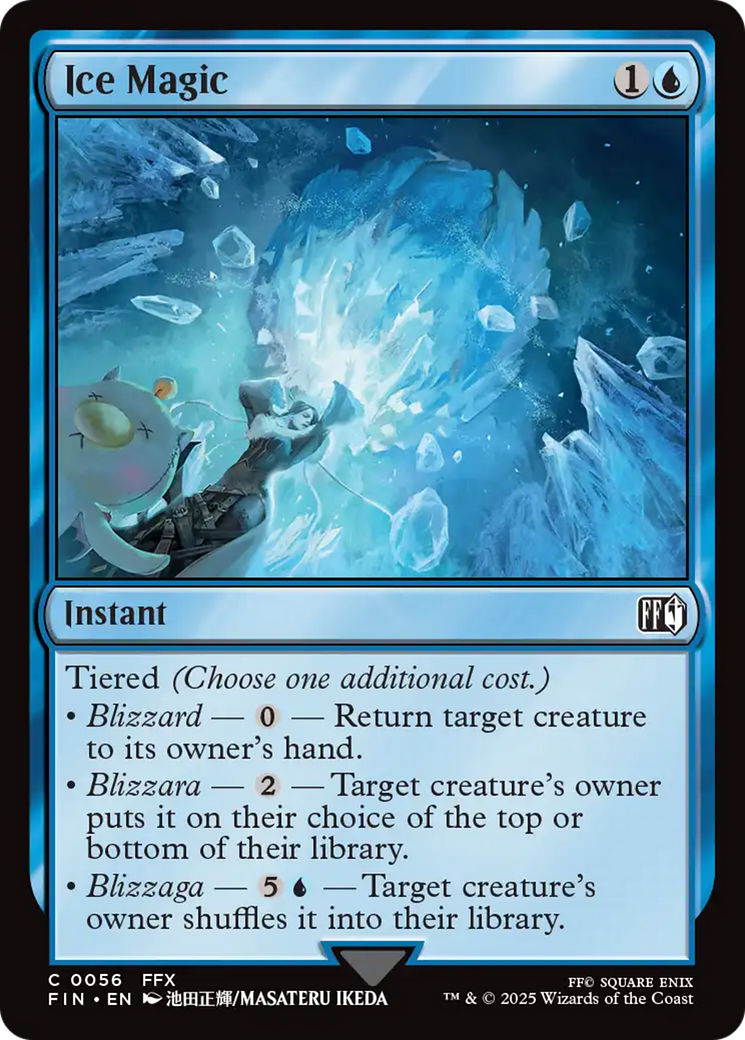 Ice Magic [FINAL FANTASY] | Anubis Games and Hobby