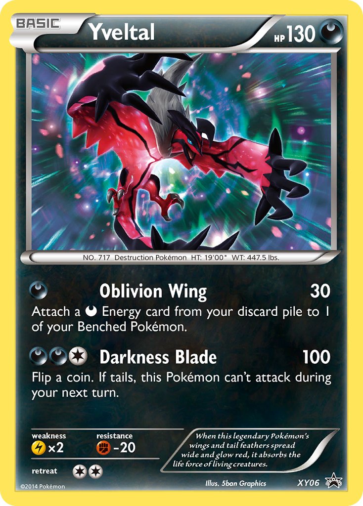 Yveltal (XY06) [XY: Black Star Promos] | Anubis Games and Hobby