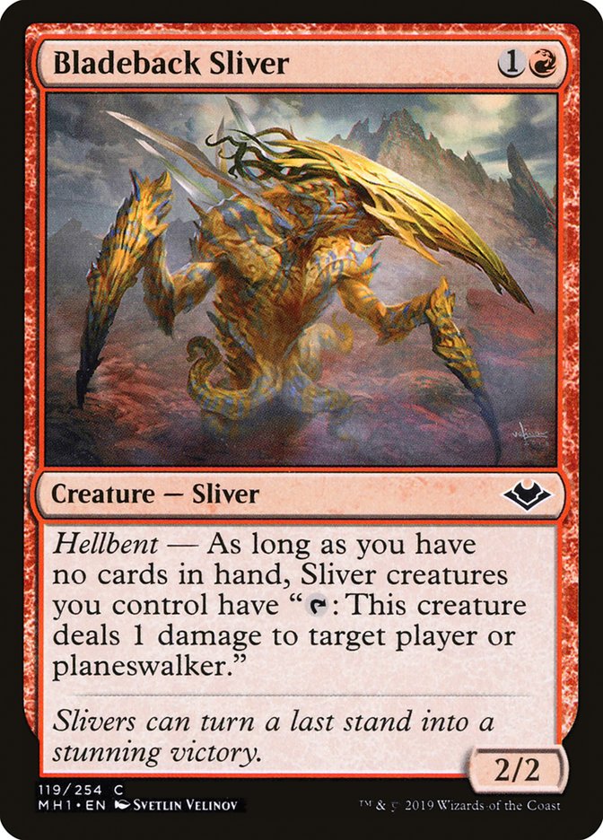 Bladeback Sliver [Modern Horizons] | Anubis Games and Hobby