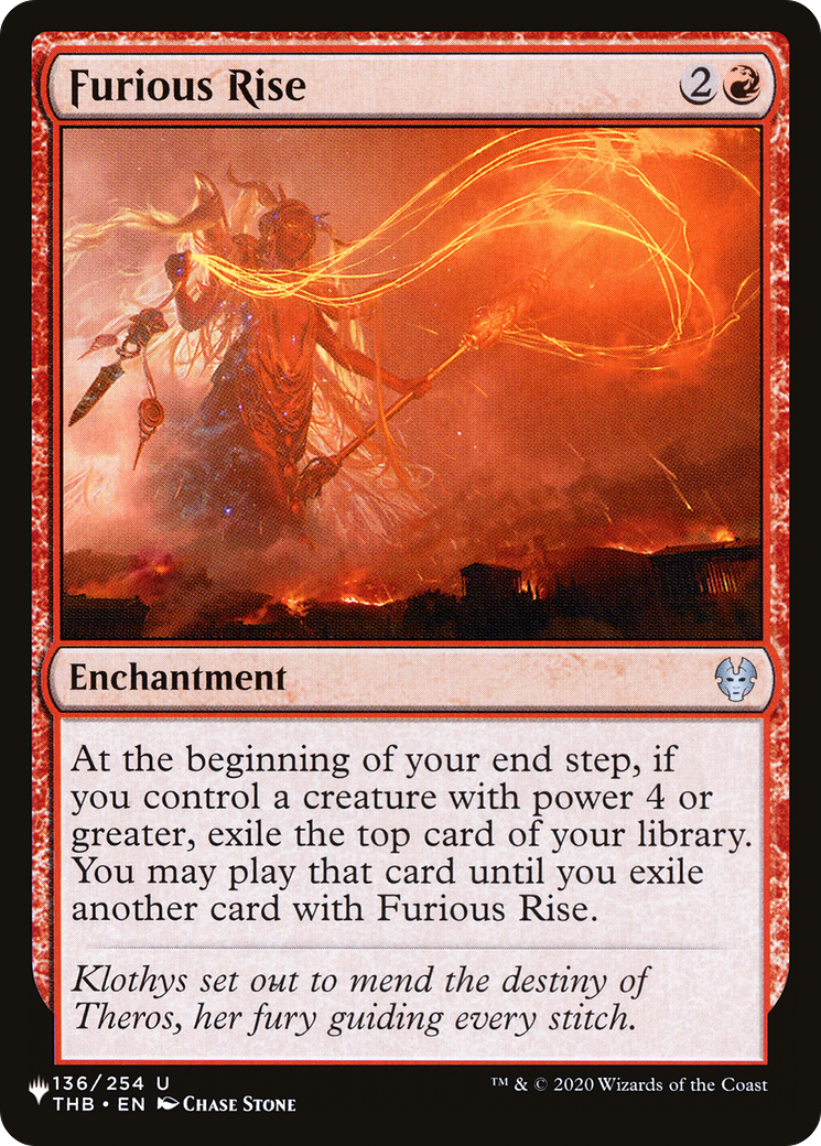 Furious Rise [The List Reprints] | Anubis Games and Hobby