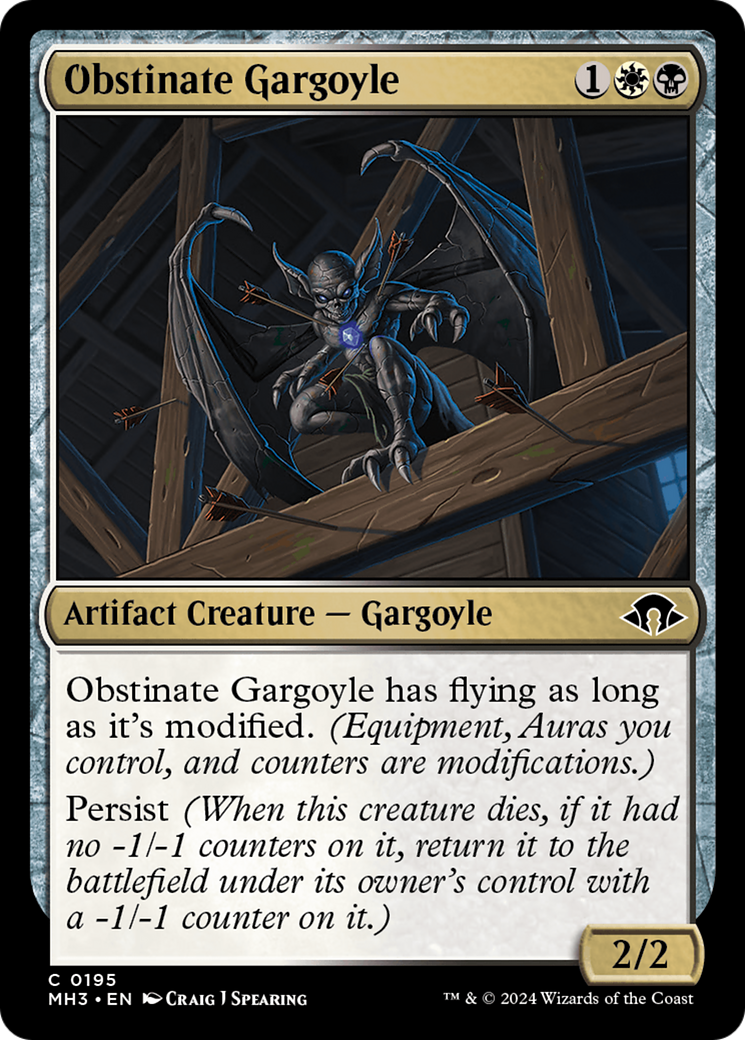 Obstinate Gargoyle [Modern Horizons 3] | Anubis Games and Hobby
