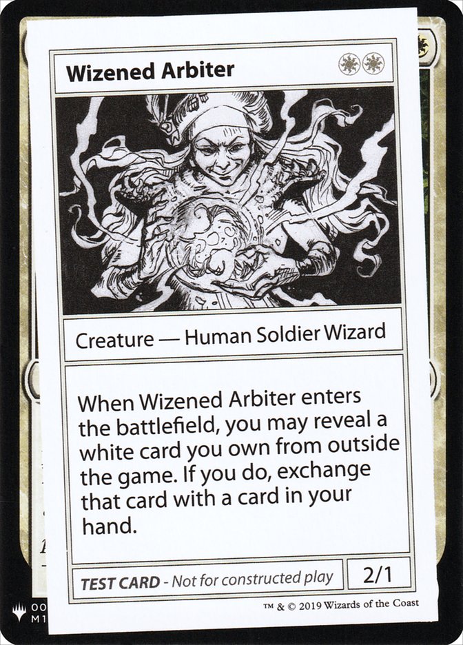 Wizened Arbiter [Mystery Booster Playtest Cards] | Anubis Games and Hobby