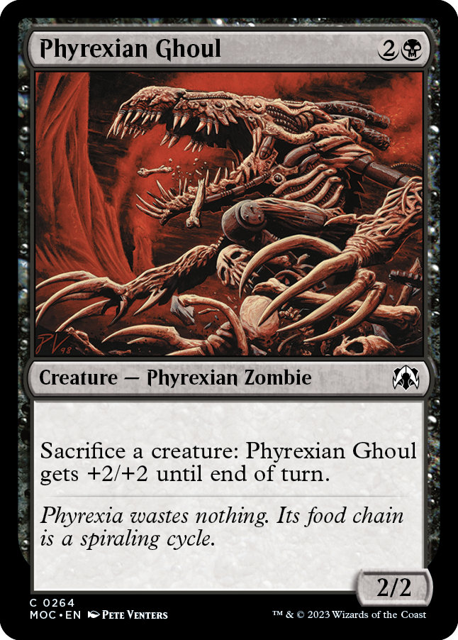 Phyrexian Ghoul [March of the Machine Commander] | Anubis Games and Hobby