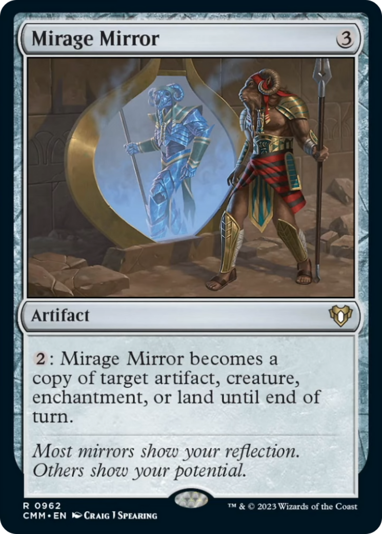 Mirage Mirror [Commander Masters] | Anubis Games and Hobby