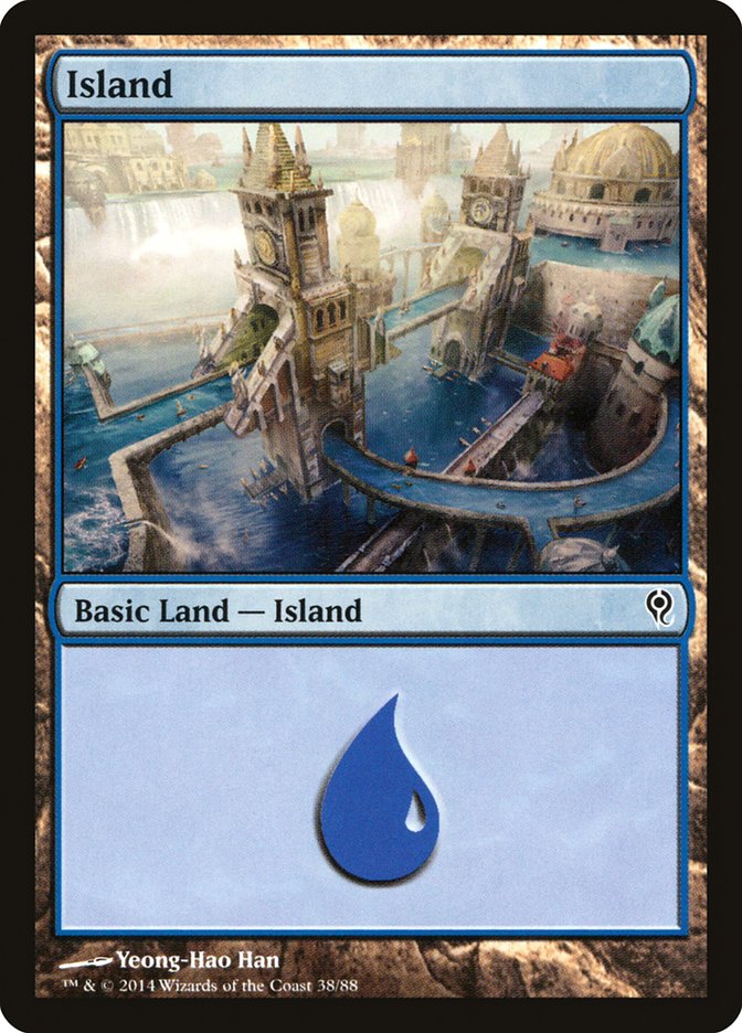 Island (38) [Duel Decks: Jace vs. Vraska] | Anubis Games and Hobby