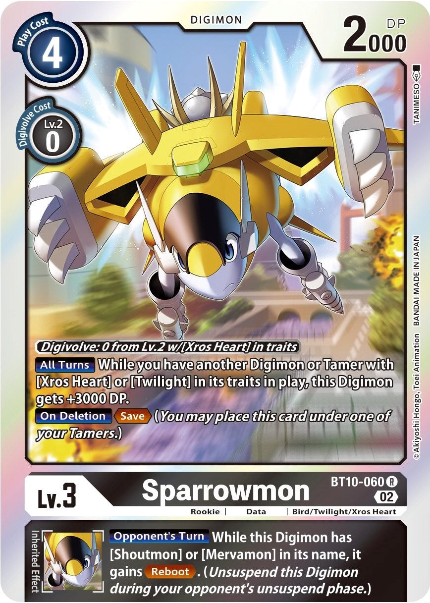 Sparrowmon [BT10-060] [Xros Encounter] | Anubis Games and Hobby