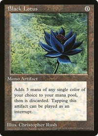 Black Lotus (Oversized) [Oversize Cards] | Anubis Games and Hobby