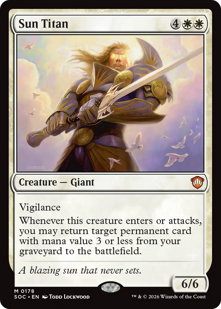 Sun Titan [Secrets of Strixhaven Commander] | Anubis Games and Hobby