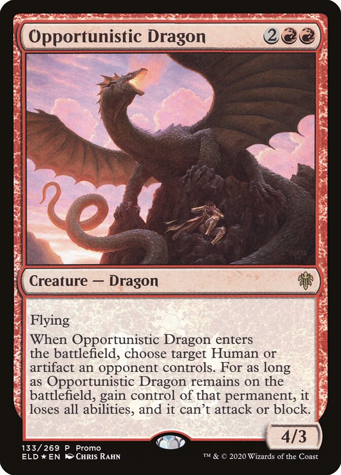 Opportunistic Dragon [Resale Promos] | Anubis Games and Hobby