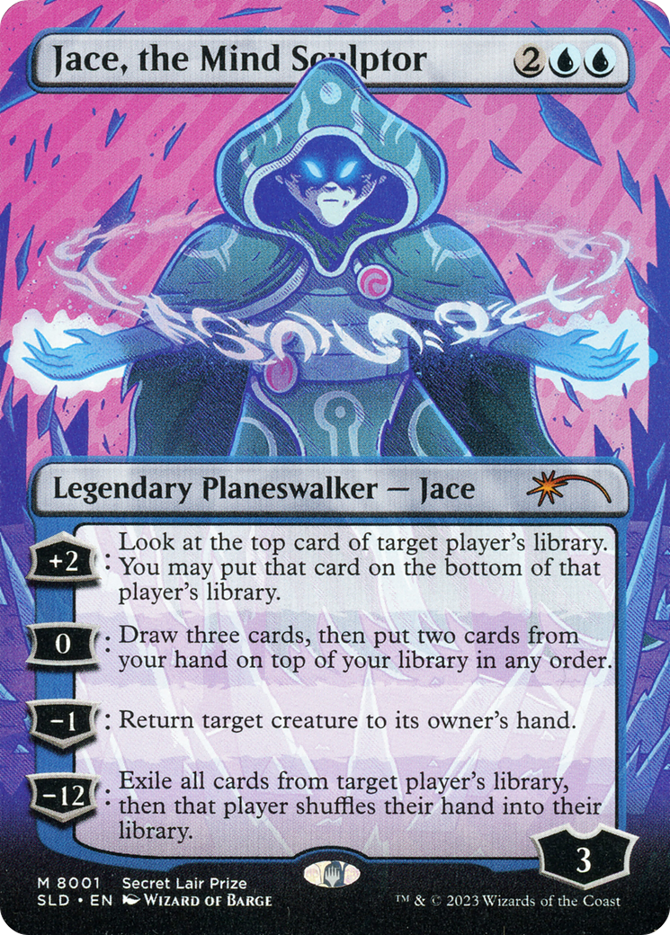 Jace, the Mind Sculptor (Borderless) [Secret Lair Drop Promos] | Anubis Games and Hobby