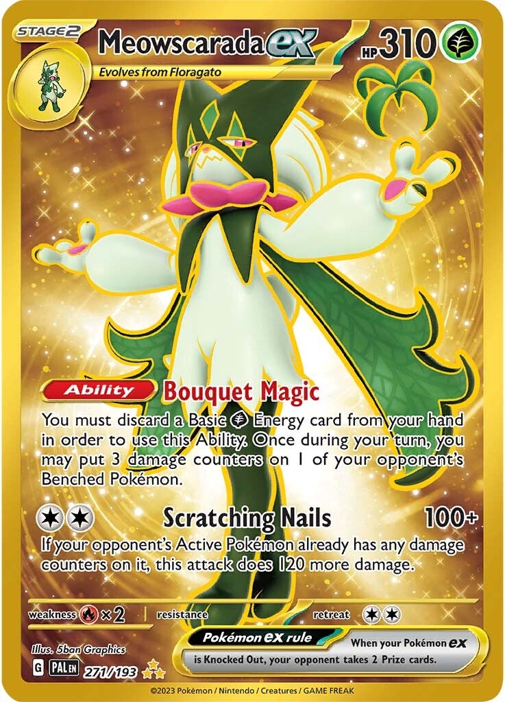 Meowscarada ex (271/193) [Scarlet & Violet: Paldea Evolved] | Anubis Games and Hobby