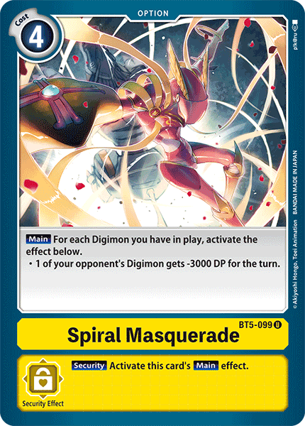 Spiral Masquerade [BT5-099] [Battle of Omni] | Anubis Games and Hobby