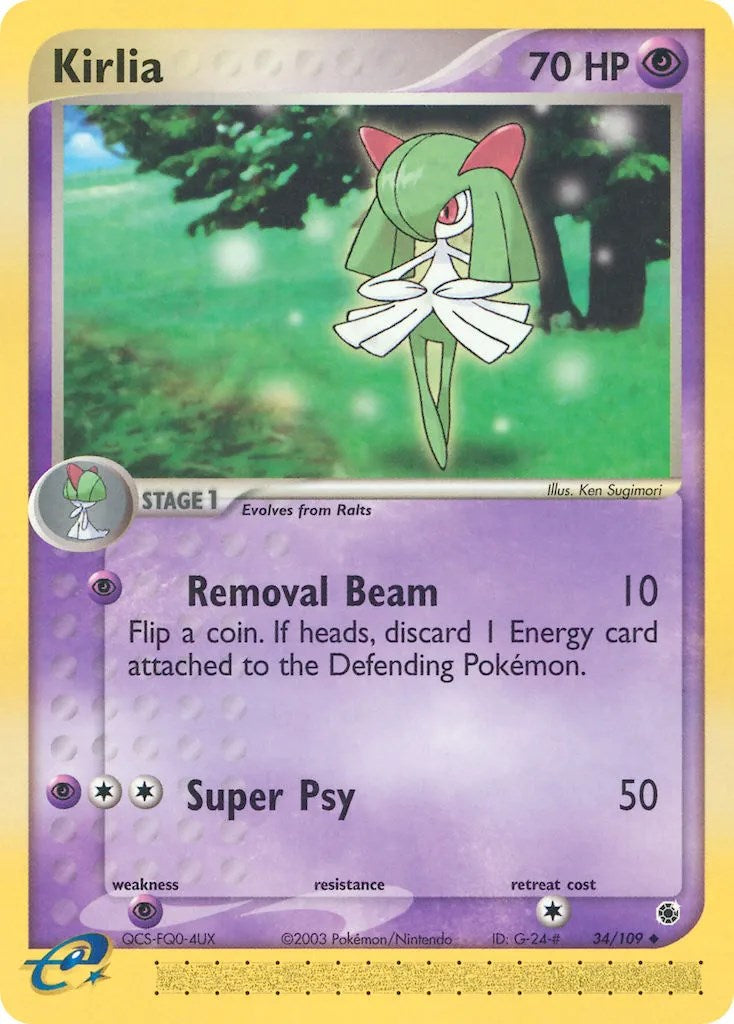 Kirlia (34/109) [EX: Ruby & Sapphire] | Anubis Games and Hobby