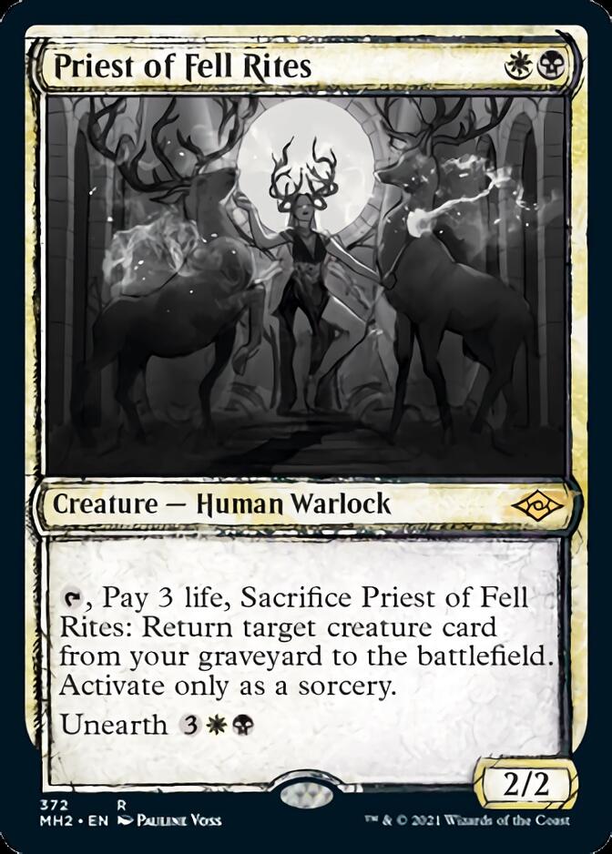 Priest of Fell Rites (Sketch) [Modern Horizons 2] | Anubis Games and Hobby