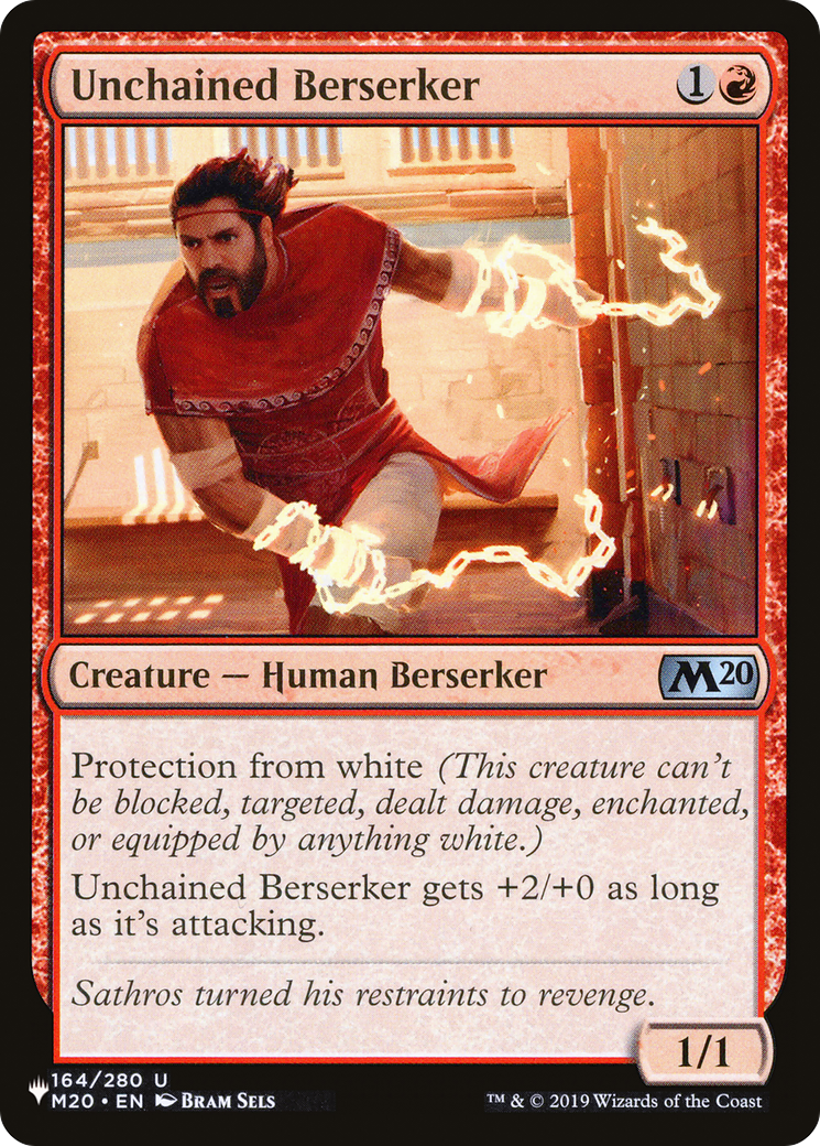 Unchained Berserker [The List Reprints] | Anubis Games and Hobby