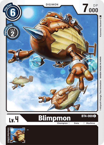 Blimpmon [BT4-069] [Great Legend] | Anubis Games and Hobby