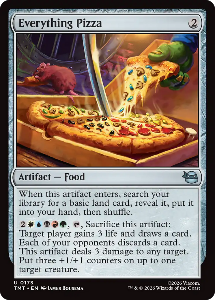 Everything Pizza [Teenage Mutant Ninja Turtles] | Anubis Games and Hobby