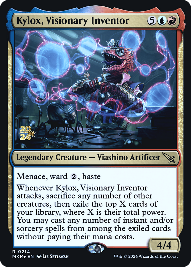 Kylox, Visionary Inventor [Murders at Karlov Manor Prerelease Promos] | Anubis Games and Hobby