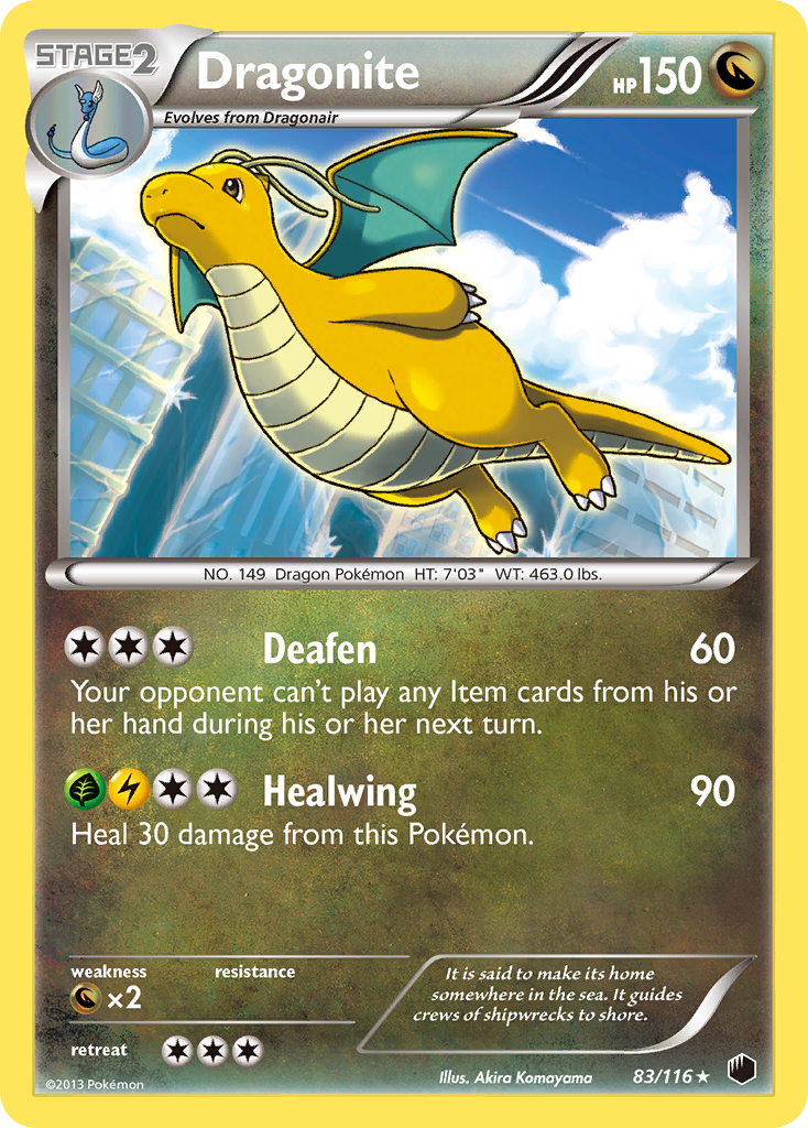 Dragonite (83/116) [Black & White: Plasma Freeze] | Anubis Games and Hobby