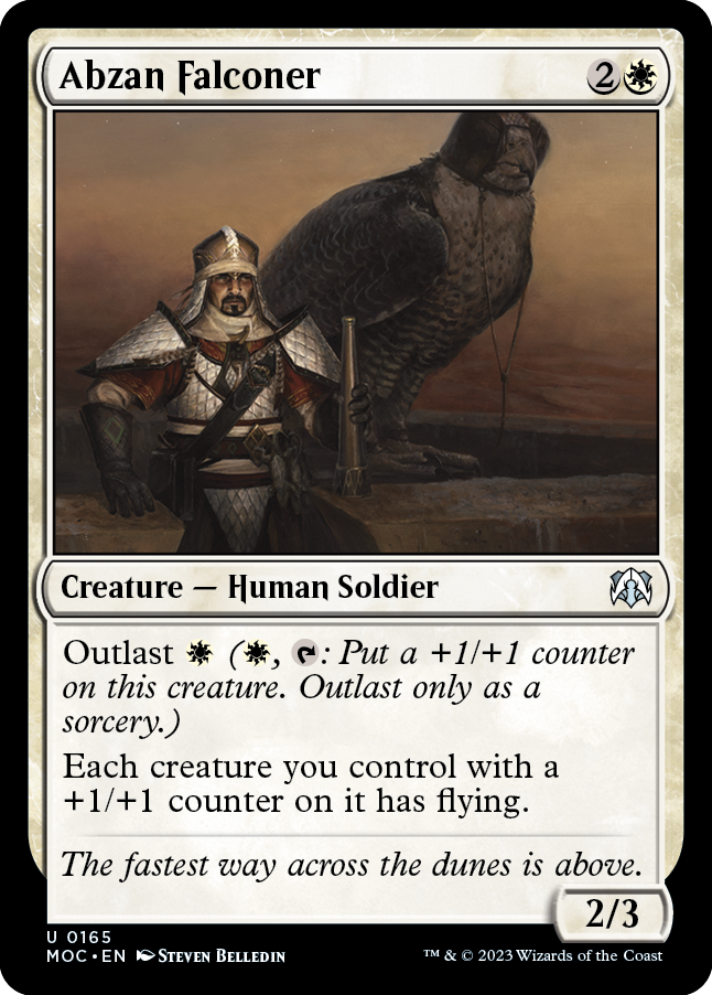 Abzan Falconer [March of the Machine Commander] | Anubis Games and Hobby