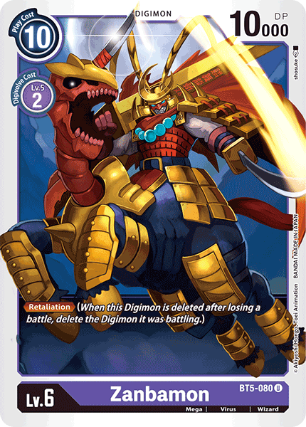 Zanbamon [BT5-080] [Battle of Omni] | Anubis Games and Hobby