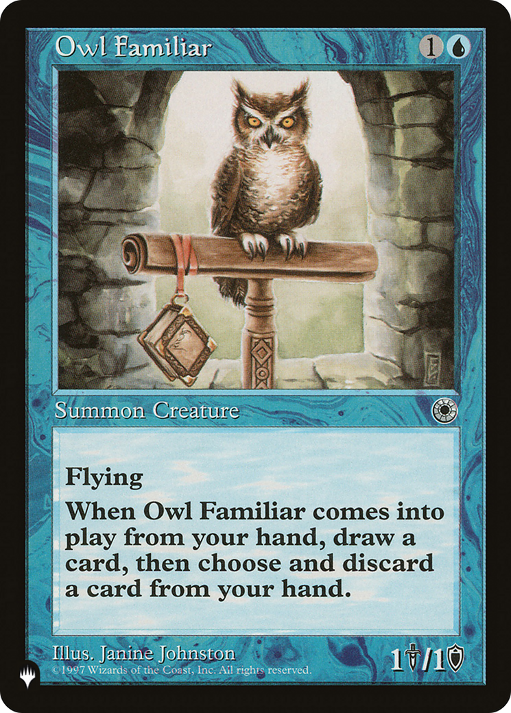 Owl Familiar [The List Reprints] | Anubis Games and Hobby