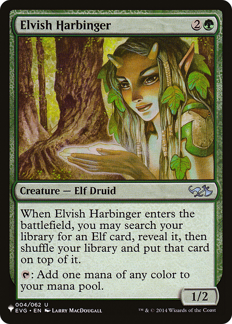 Elvish Harbinger [The List Reprints] | Anubis Games and Hobby