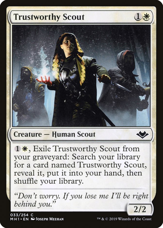 Trustworthy Scout [Modern Horizons] | Anubis Games and Hobby