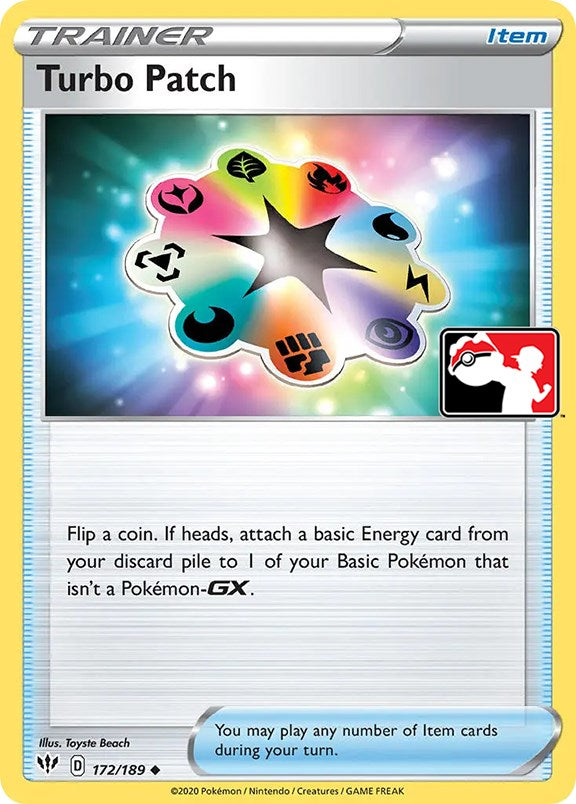 Turbo Patch (172/189) [Prize Pack Series One] | Anubis Games and Hobby