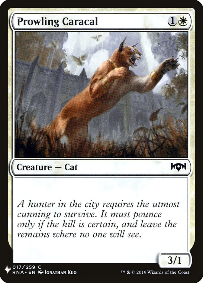 Prowling Caracal [Mystery Booster] | Anubis Games and Hobby