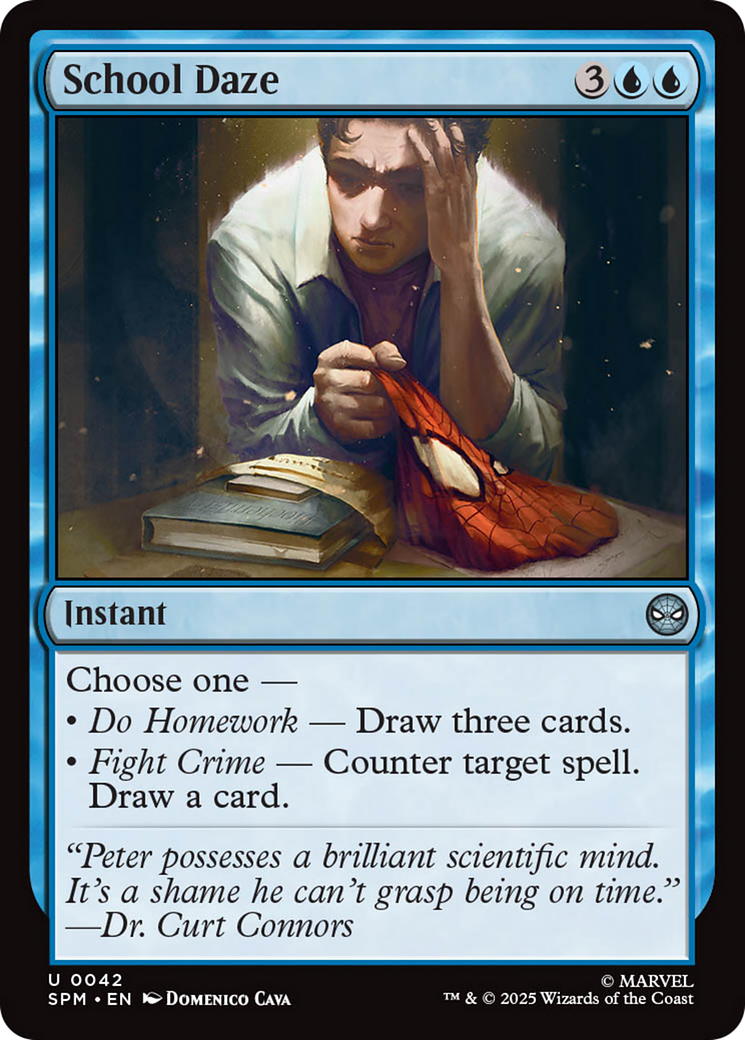 School Daze [Marvel's Spider-Man] | Anubis Games and Hobby