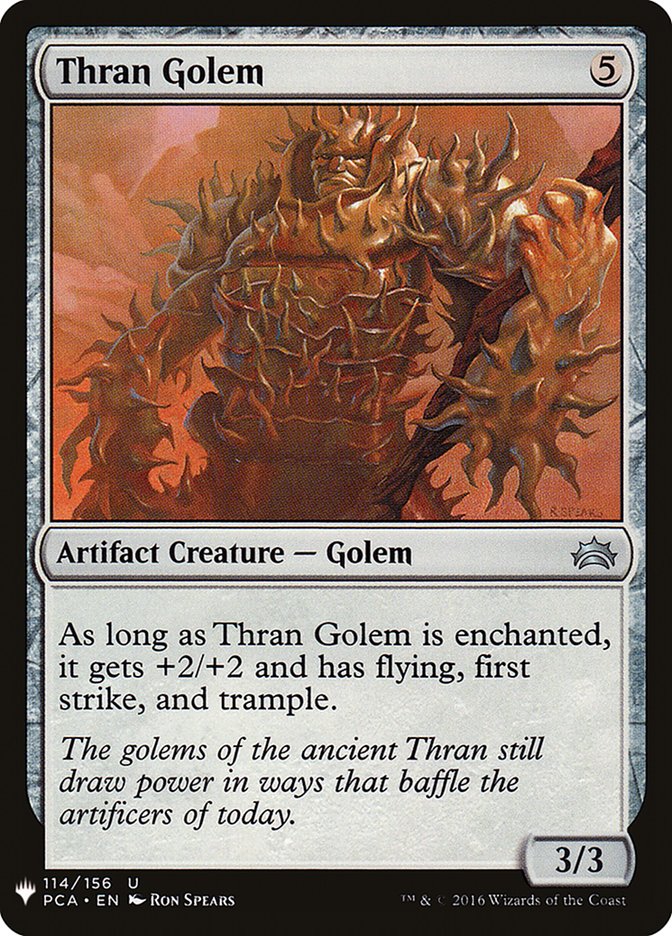 Thran Golem [Mystery Booster] | Anubis Games and Hobby