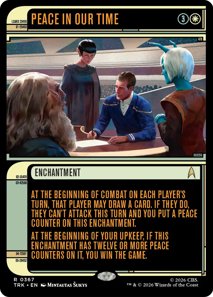 Peace in Our Time (Showcase) [Star Trek] | Anubis Games and Hobby