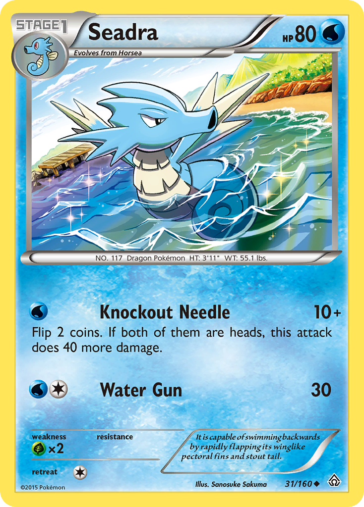 Seadra (31/160) [XY: Primal Clash] | Anubis Games and Hobby