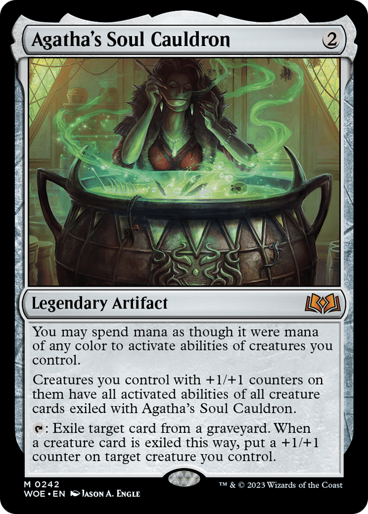 Agatha's Soul Cauldron [Wilds of Eldraine] | Anubis Games and Hobby