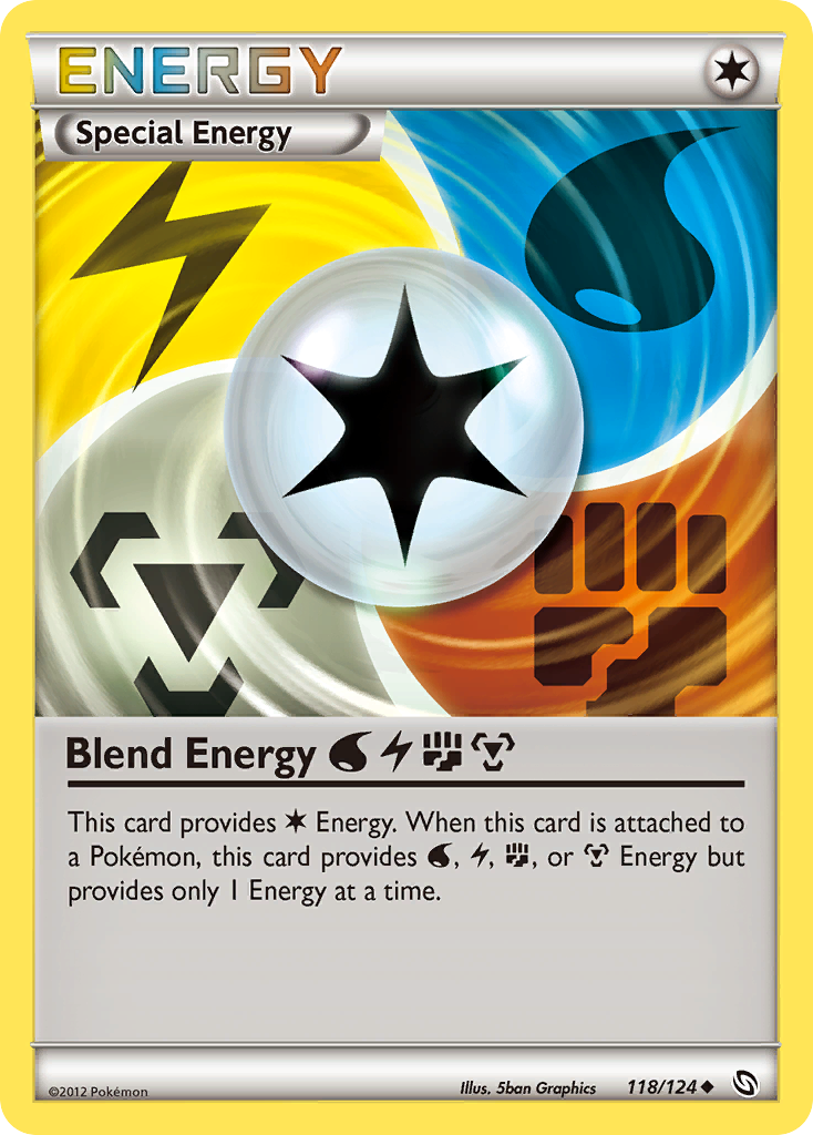 Blend Energy WaterLightningFightingMetal (118/124) [Black & White: Dragons Exalted] | Anubis Games and Hobby