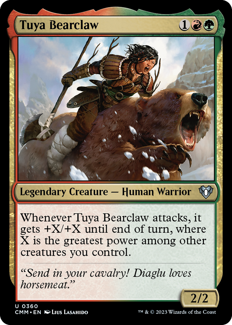 Tuya Bearclaw [Commander Masters] | Anubis Games and Hobby