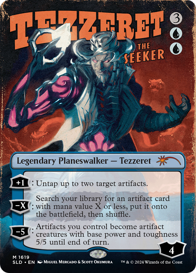 Tezzeret the Seeker (1619) [Secret Lair Drop Series] | Anubis Games and Hobby