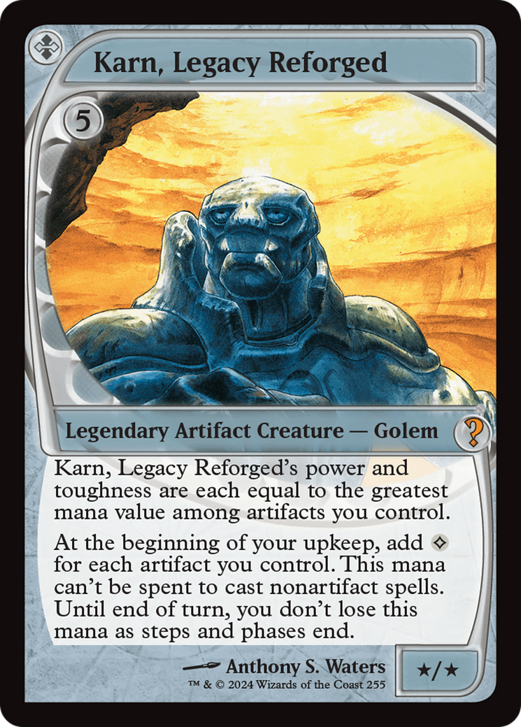 Karn, Legacy Reforged (Future Sight) [Mystery Booster 2] | Anubis Games and Hobby