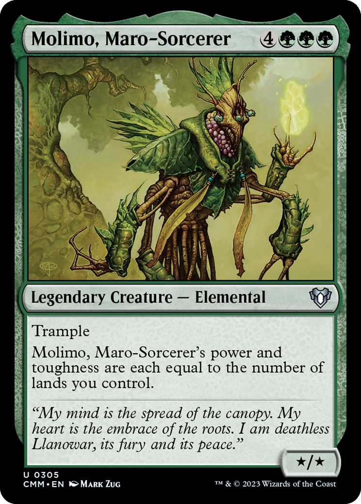 Molimo, Maro-Sorcerer [Commander Masters] | Anubis Games and Hobby