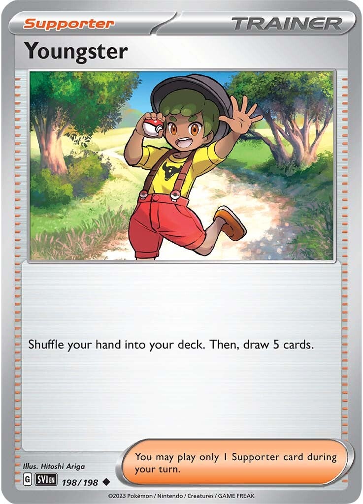 Youngster (198/198) [Scarlet & Violet: Base Set] | Anubis Games and Hobby