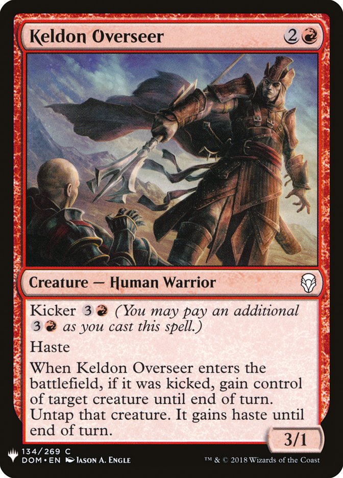 Keldon Overseer [Mystery Booster] | Anubis Games and Hobby