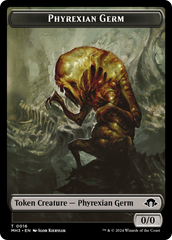 Phyrexian Germ // Cat Double-Sided Token [Modern Horizons 3 Tokens] | Anubis Games and Hobby