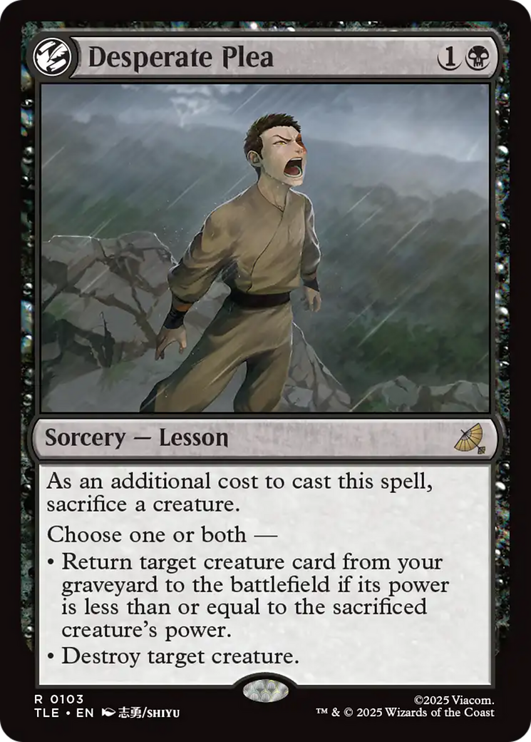 Desperate Plea [Avatar: The Last Airbender: Eternal-Legal] | Anubis Games and Hobby