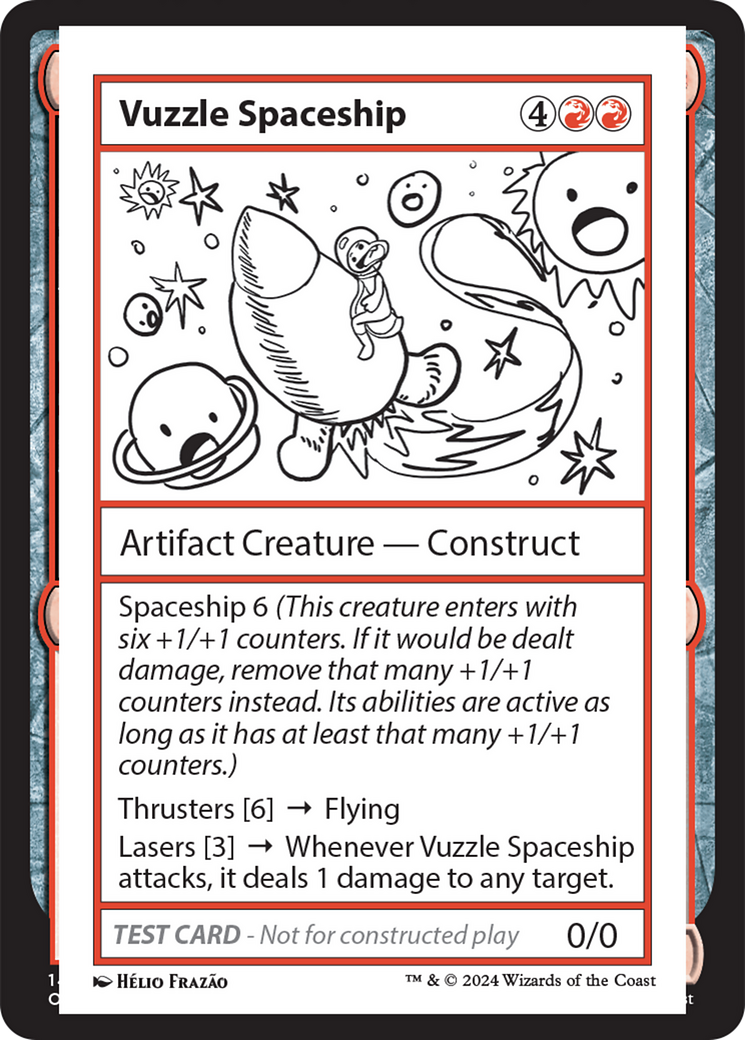 Vuzzle Spaceship [Mystery Booster 2 Playtest Cards] | Anubis Games and Hobby