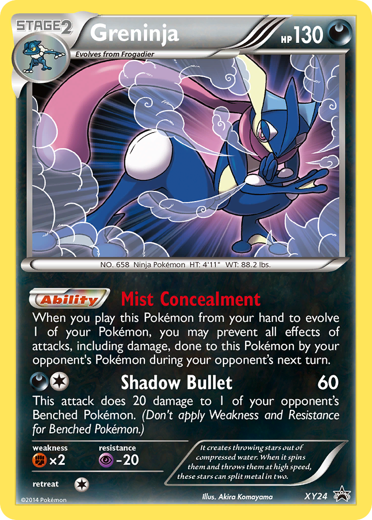 Greninja (XY24) [XY: Black Star Promos] | Anubis Games and Hobby