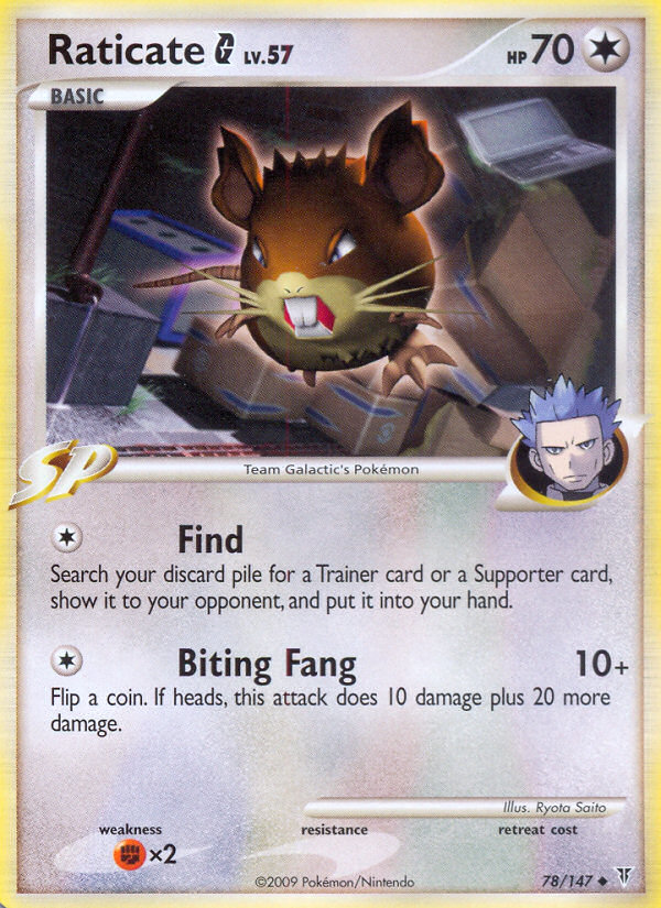 Raticate G (78/147) [Platinum: Supreme Victors] | Anubis Games and Hobby
