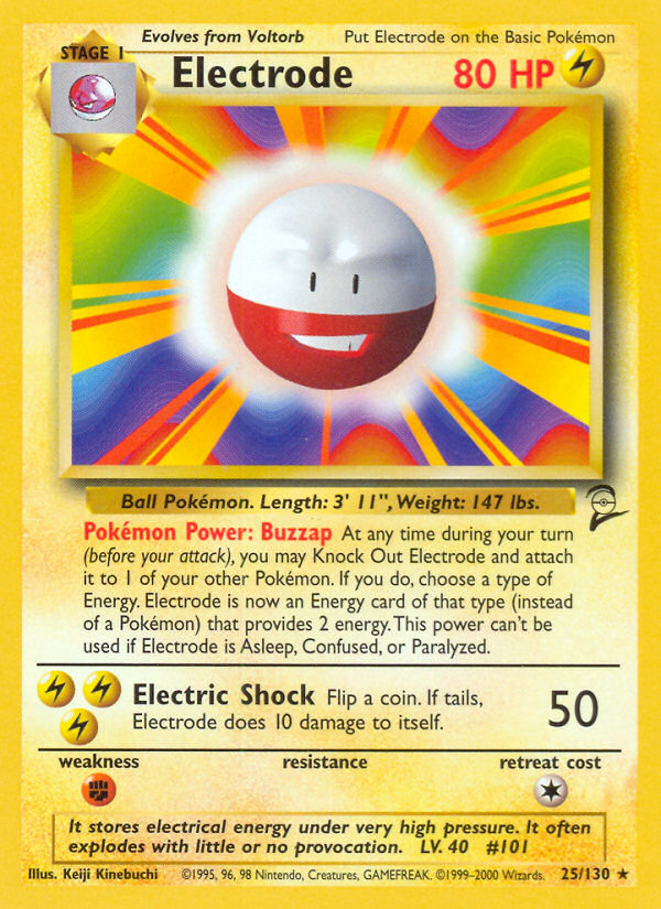 Electrode (25/130) [Base Set 2] | Anubis Games and Hobby
